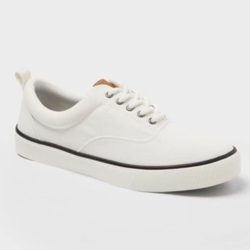 Goodfellow & Co Brady Sneakers Mens 13 White New With Tags
